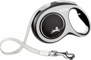 Lesa Flexi Comfort Banda, L: 5m/60 kg, Negru, 213601