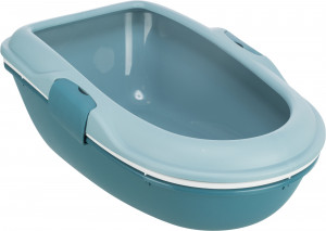 Litiera Berto cu Sistem de Separare, 39 x 22 x 59cm Petrol, 40156 - Img 2