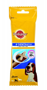 Pedigree Dentastix, Medium, 3buc/77 g