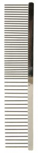 Pieptene Metalic, Cu Dinti Medii, 16 cm