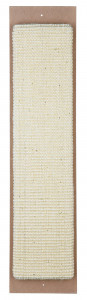 Placa de Zgariat cu Sisal, Lemn, Culoare Natural, Dimensiune 17 x 70 cm