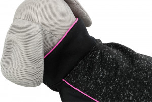 Pulover Hudson, S: 36cm, Negru/Roz, 680103 - Img 3