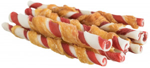 Recompensa Denta Fun, Rulouri cu Pui BBQ, 12 cm, Continut 10 buc/80 g