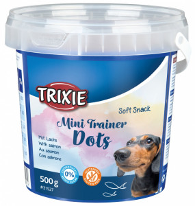 Recompense Pentru Caini, Soft Mini Trainer Dots Cu Somon, 500 g
