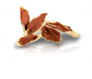 Recompense Pentru Caini, Urechi De Iepure Umplute Cu Rata, 250 g