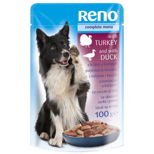 Reno Dog Hrana Umeda, Curcan, Rata, 100 g