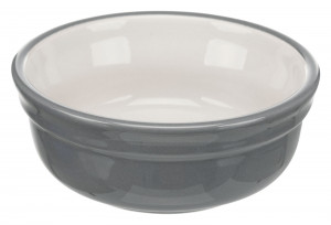 Set 2 X Castroane Ceramice Cu Suport Metalic, 2 × 0.25 l/13 cm/27 × 8 × 13 cm, Petrol/Gri, 24535 - Img 4