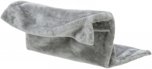 Sezlong pe Calorifer Plush, 45 x 24 x 31 cm, Gri/Gri Deschis - Img 4