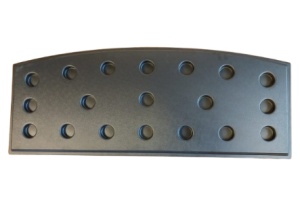 Suport Plastic Acv.100 x 40 Negru Oval 32-1004000-2-12 (R)