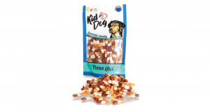 Three Mix cu Pui, Rata si Cod, 80 g, A04539 - Img 1