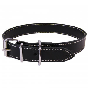Zgarda Exo L0-L6, Simplu, Piele, Culoare Negru, Dimensiune 3.0/62 cm