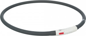 Zgarda/Led, XS-XL, 70 cm/10 mm, Negru, Incarcare Usb, 12649 - Img 1