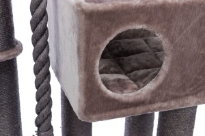 Ansamblu Cat Tree XXL Andres, 70x48x190 cm, Capuccino, 44713 - Img 2