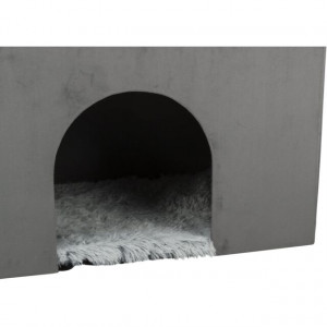 Ansamblu Pestera Harvey cu Trepte, 154 x 60 x 60cm, Gri/Alb, 38042 - Img 6