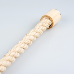 Bat pentru Colivie, din Bumbac si Sisal, 130-140 x 2 cm - Img 3