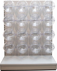 Bol Pentru Display, Transparent, 30 cm, 905281 - Img 3