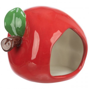 Casuta Ceramica pentru Hamsteri, Forma Mar, 13 x 10 x 10 cm - Img 4