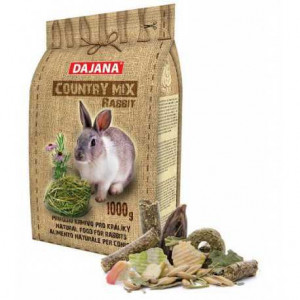 Country Mix, Hrana Completa pentru Iepuri, 1000 g, DP404K