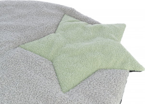Covoras Junior Antiderapant, 86 x 80cm, Gri/Menta, 38245 - Img 7
