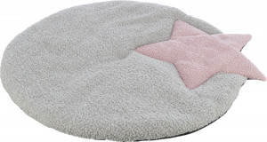 Covoras Junior, Diverse Culori, Culoare Gri/Lila Deschis, Dimensiune 55 x 61 cm