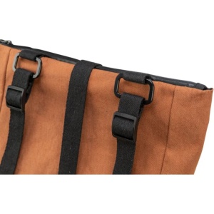 Geanta de Sold/Rucsac pentru Accesorii, Rolltop, 22 x 7/3 x 24/32,5 cm, Ruginiu - Img 7