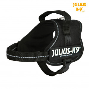 Ham Julius-K9 Mini, Culoare Negru, Marime XS, Dimensiune 40–53 cm/22 mm