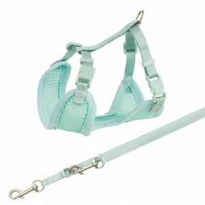 Ham + lesa Junior Puppy soft, 26-34 cm/10 mm, verde, 15565 - Img 1