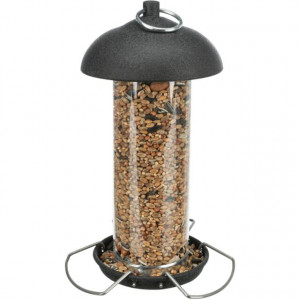 Hranitor Exterior, Suspendat, Metal/Plastic, 560 ml/ 10 x 20 cm, Negru - Img 2