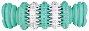 Jucarie Caini, Denta Fun, Os, Cauciuc, Dimensiune 15 cm