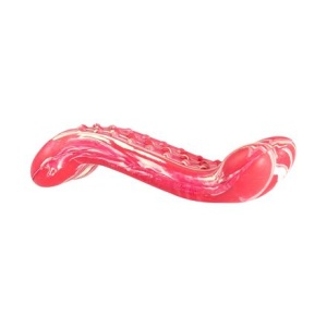 Jucarie Pentru Caini, HipHop, Dental, Os Antibacterian, Aroma Friptura De Vita, Cauciuc, 13.5 cm, A434253 - Img 1