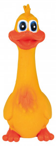 Jucarie Pentru Caini, Longie Rata, Latex, Cu Sunet, 18 cm