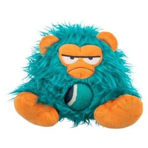 Jucarie Pentru Caini, Monstru Cu Minge de Tenis, Cu Sunet, 25 cm