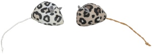 Jucarie pentru Pisici, set 2 buc. Soarece, cu Catnip, 5 cm, 45384