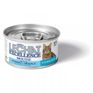 Lechat Excelence Mousse, pentru Pisici, 85 g, Steril, Ton/Purcel