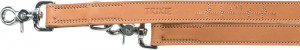 Lesa Piele Rustic Heartbeat, L- x L: 2 m/25 mm, Maro, 19013 - Img 2