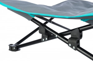 Pat Camping pentru Caini, Bej/Negru, Dimensiune 88 x 32 x 88 cm/Pana la 35 kg - Img 6