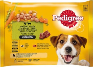 Pedigree Selectie de Carne in Sos, 4 x 100