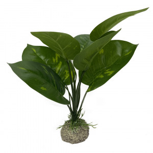 Planta Artificiala Anubias 1 Verde 24 cm