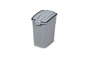 Recipient Hrana Oto, 54 L, 40 x 24 x 55 cm, Diverse Culori: Alb - Gri, S10090200