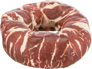 Recompensa Pentru Caini, Denta Fun, Inel Marmorat Cu Vita/Peste, 10 cm/110 g (10buc/Set)-Pret Bucata, 312281 - Img 2