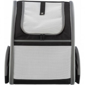 Rucsac Chloe, 39 x 43 x 27 cm, Pana la 8 kg, Gri Deschis/Negru, 2883 - Img 3