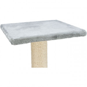 Sisal Plat cu Stalp Baena, 38 x 38 x 69 cm, Gri, 43371 - Img 3
