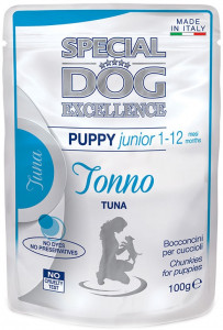 Special Dog Excelence Puppy cu Ton, Hrana Umeda, 100 g