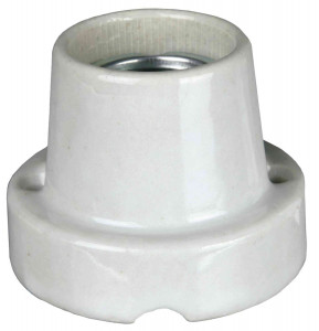 Adaptor Ceramic Pentru Bec, Pro, Drept, 160W - Img 2
