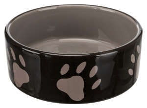 Castron Ceramic, Print Labute, Maro/Taupe, Dimensiune 0.3 l/ø 12 cm - Img 3