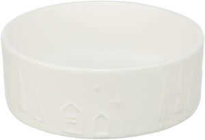 Castron Ceramic Xmas, 0.8 l/16 cm, Alb, 92022