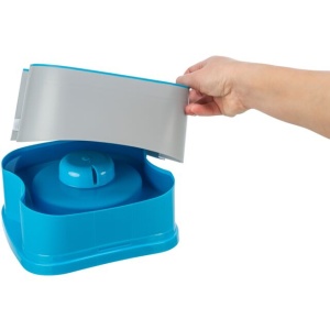 Castron pentru Calatorie, Strong, Plastic, 21 x 11 x 21 cm, Gri/Petrol - Img 11