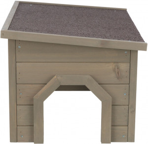 Casuta pentru Rozatoare, 50 x 30 x 37 cm, Gri-Verzui - Img 5