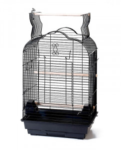 Colivie Happet Avi Black pentru Pasari, 47 x 36 x 70 cm, K65