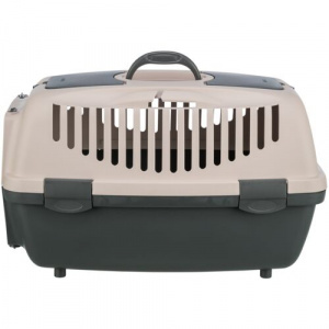 Cusca de Transport Capri 2, XS-S, 37 x 34 x 55 cm/Pana la 8 kg, Culoare Gri Inchis/Roz Pudrat - Img 5